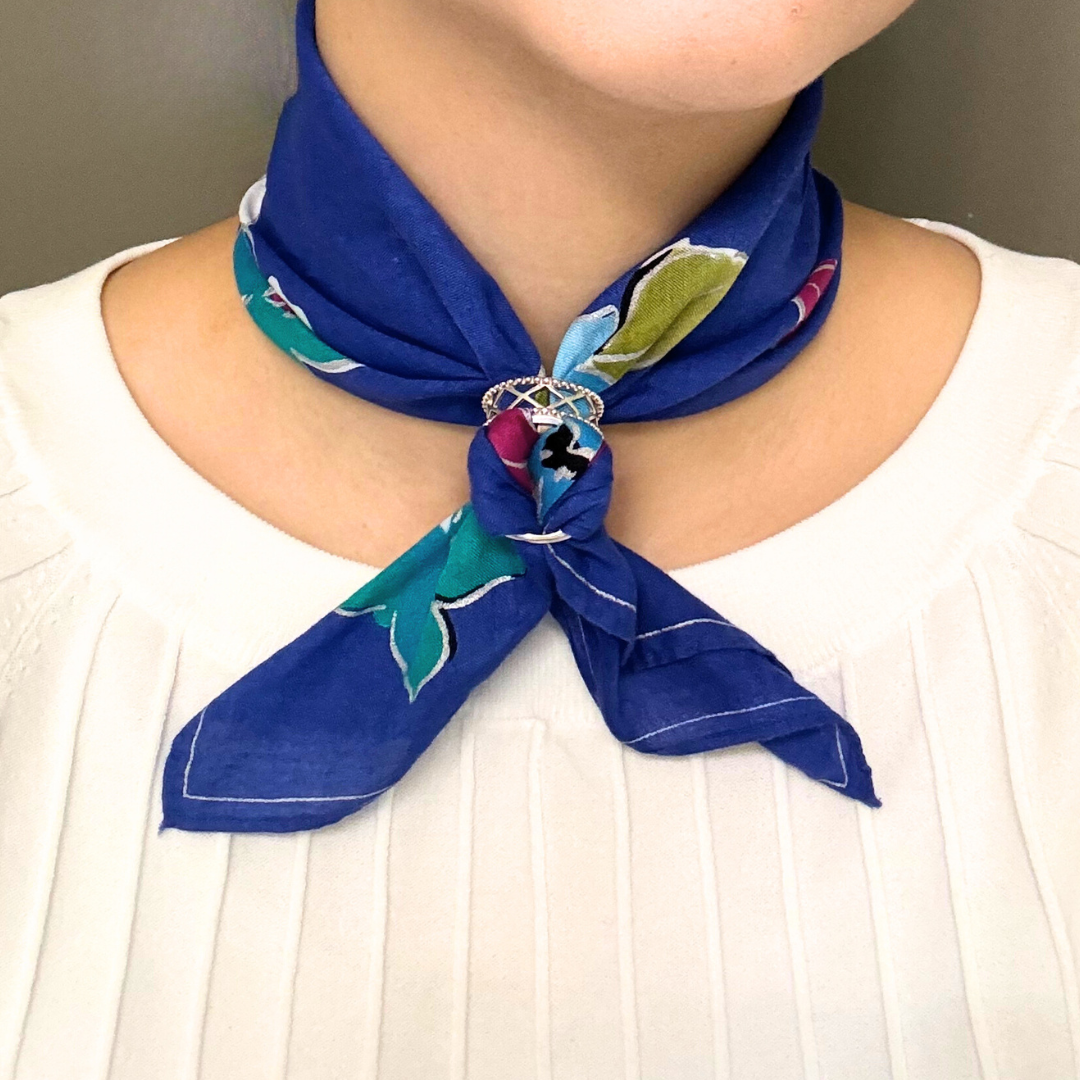 Scarf ring / Sterling silver