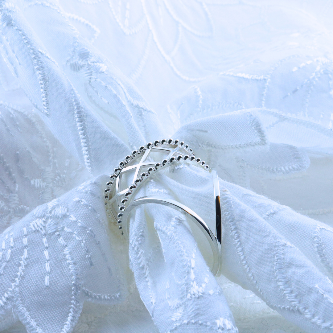 スカーフリング Scarf ring / Sterling silver【MAVERI JEWELRY】スカーフリング
