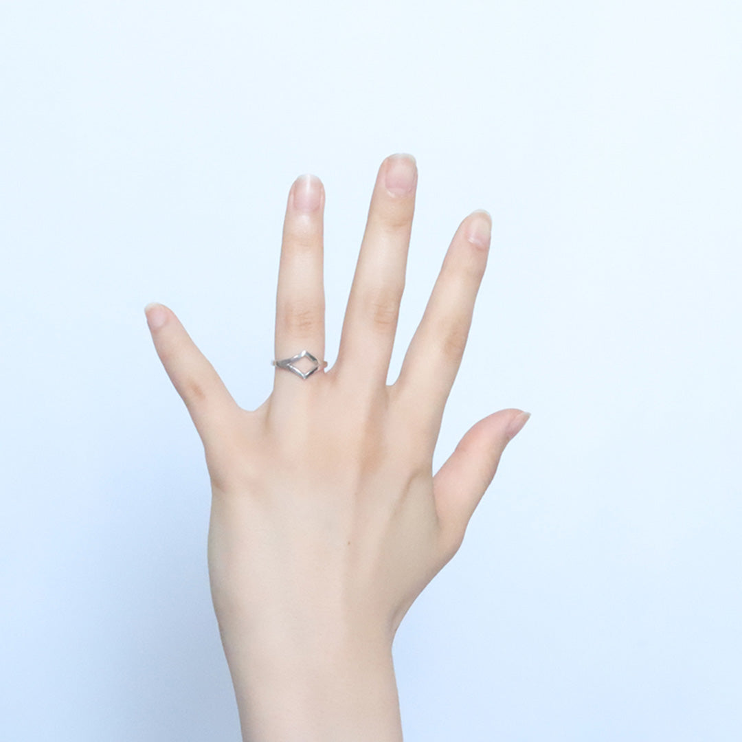 Open ring /  Sterling silver