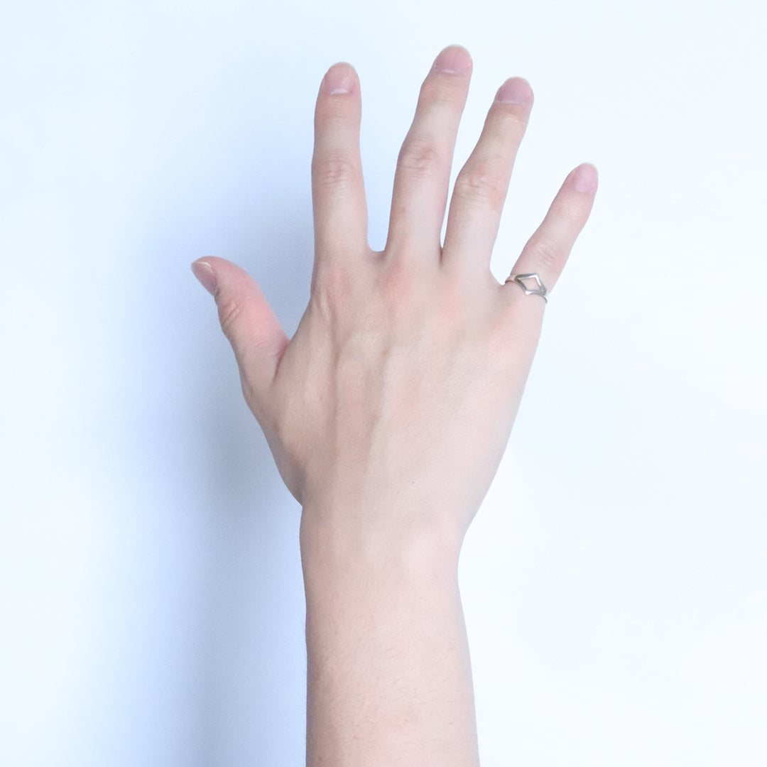 Open ring /  Sterling silver