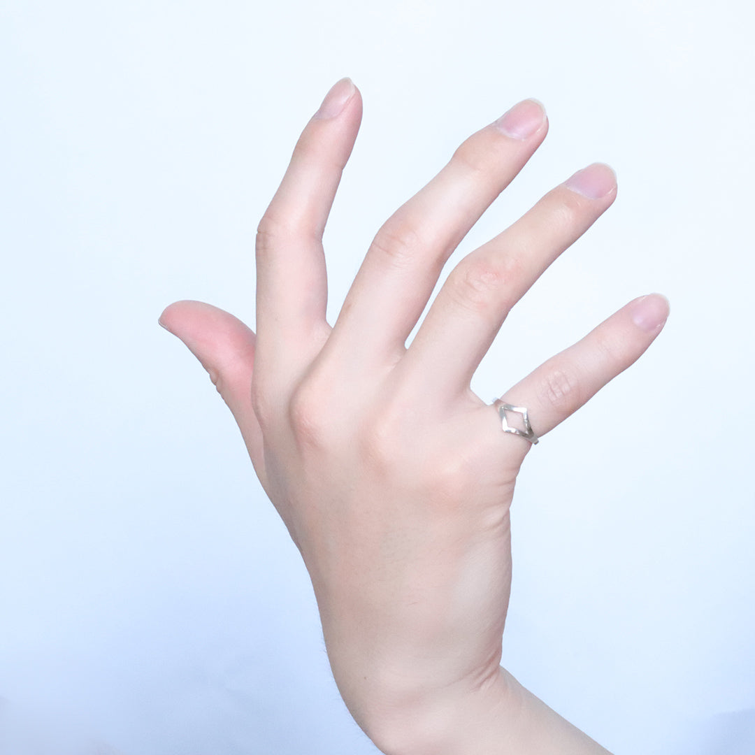 Open ring /  Sterling silver